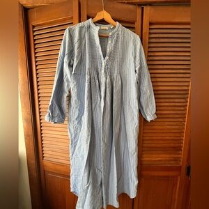 LL Bean Dobby Nightgown, Size Small